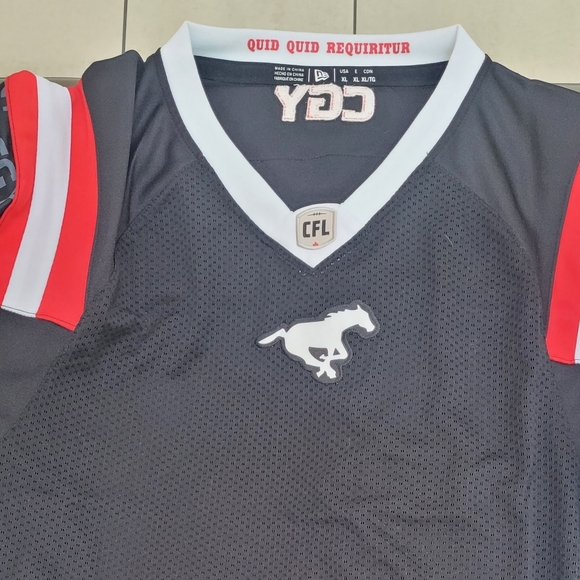XL Blank Calgary Stampeders 3rd jersey - Picture 2 of 5